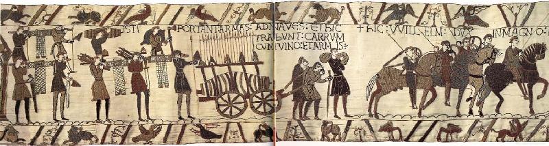 To England with weapons and Wine, unknow artist